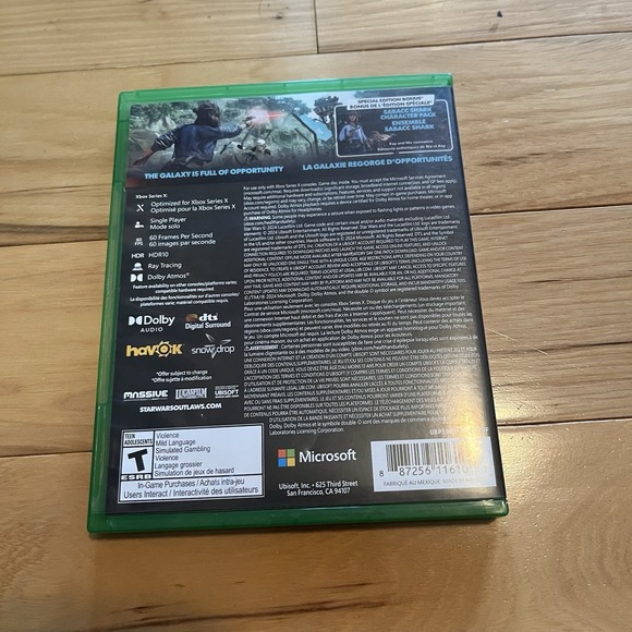 Star Wars Outlaws Special Edition - Xbox Series X Extra Content CIB Additional - Picture 2 of 5